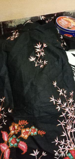 Atasan Batik Dolby Dolbi Dobby Doby Tenun Sutra Tulis Halus Katun Atbm Baron ,sarombit Atasan