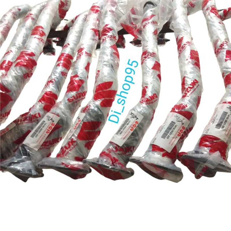 LEHER KNALPOT ORIGINAL SATRIA FU 150 OLD/NEW/FL/ LEHER PIPA KNALPOT ORIGINAL SUZUKI PIPE MUFFLER SAT