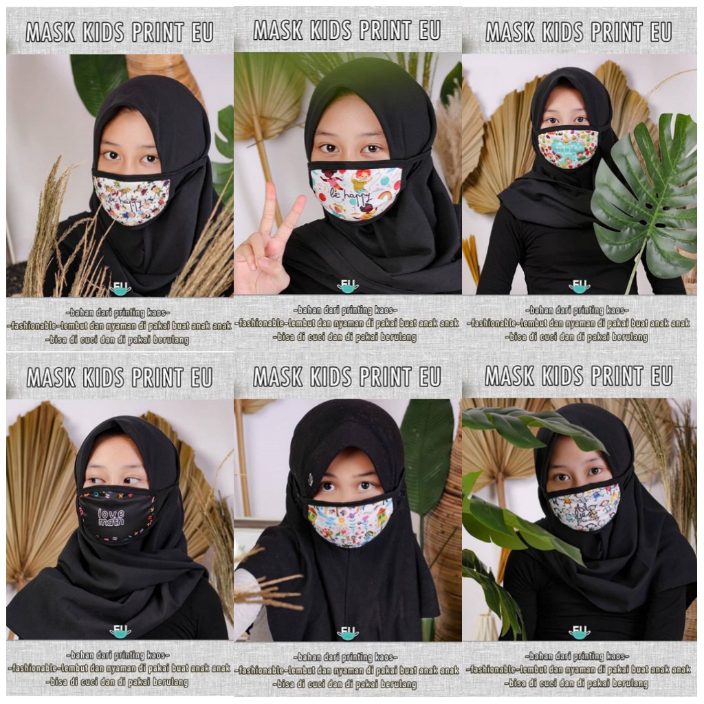 Masker Kain Anak Errin Ugaru