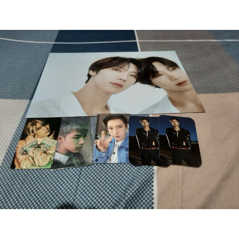 [restock] ten nct wayv photocard postcard poster pc departure resonance tincase kickback fanparty