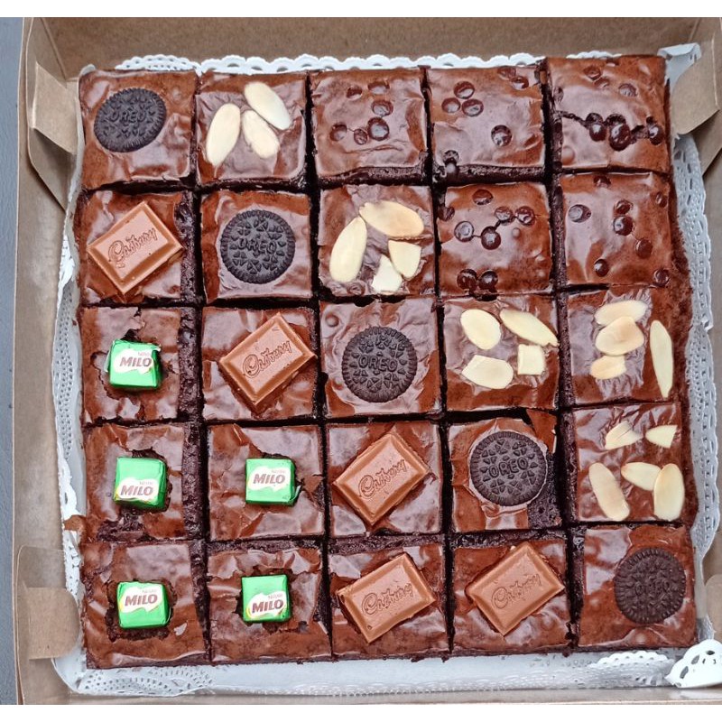

brownies fudgy sekat