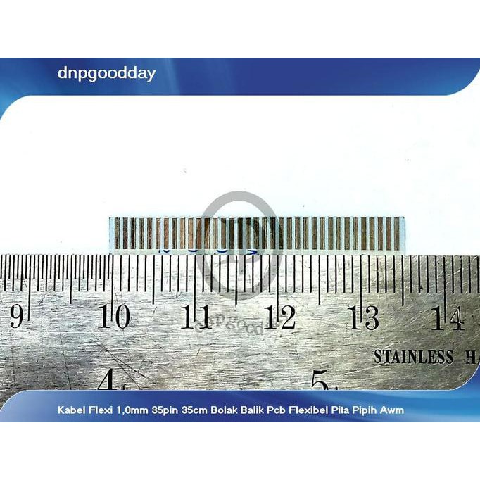 

Kabel Flexi 1,0Mm 35Pin 35Cm Bolak Balik Pcb Flexibel Pita Pipih Awm Dnpgood11 Segera Dapatkan