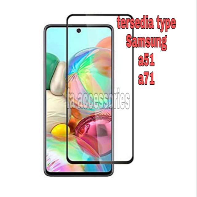 Samsung a51 a71  TEMPERED GLASS FULL 5D 6D 9D SCREEN GUARD screen protector