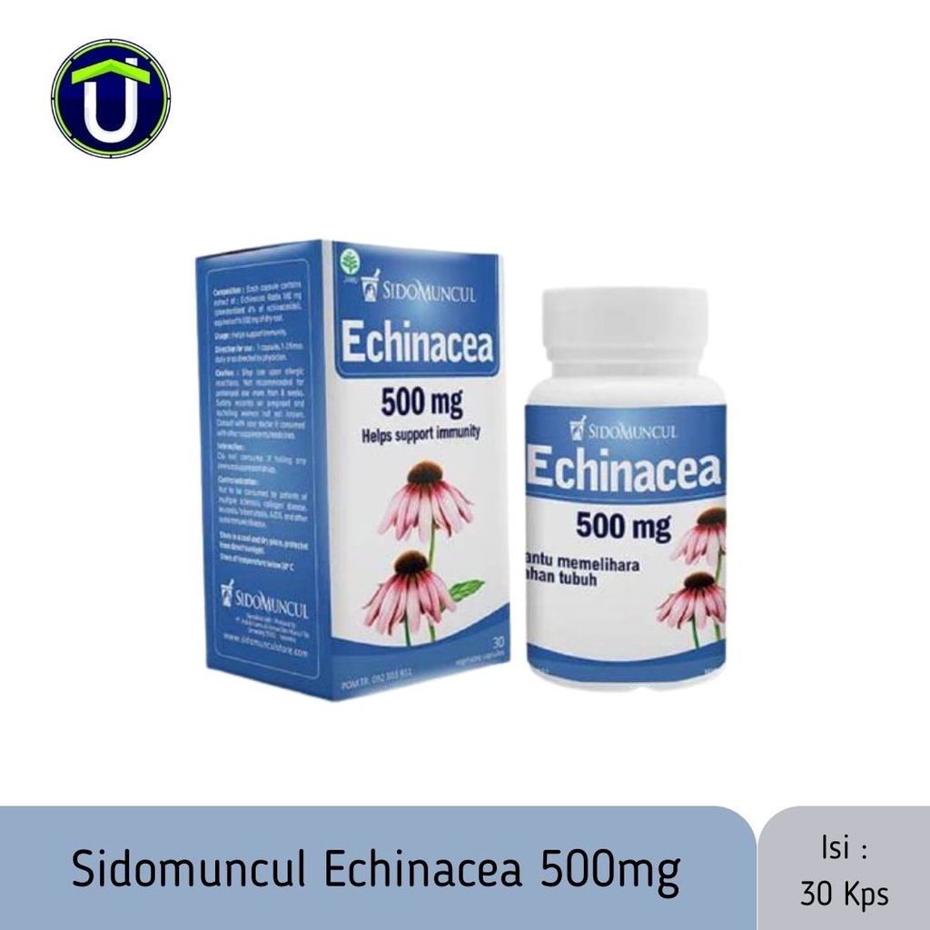 

SIDOMUNCUL ECHINACEA 500 MG (30 KAPSUL)