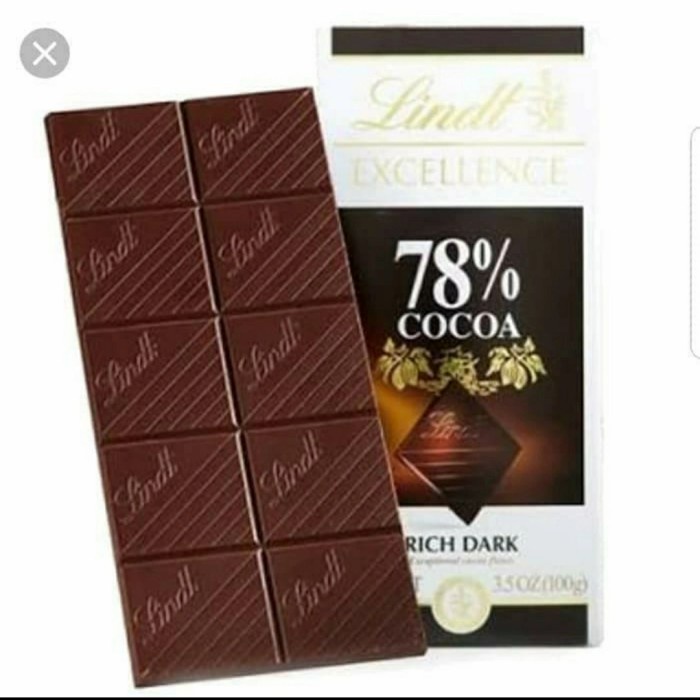 

4eh Promo!! Lindt Excellence Dark Chocolate - Coklat Import - Lindt 70% 60Jhh