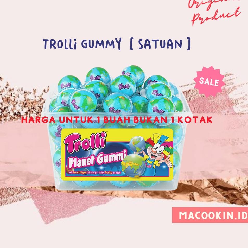 

Discount Today [Ready Satuan] Trolli Planet Gummy / Trolly Gummi Permen Korea 1 buah Permen Jelly Vi