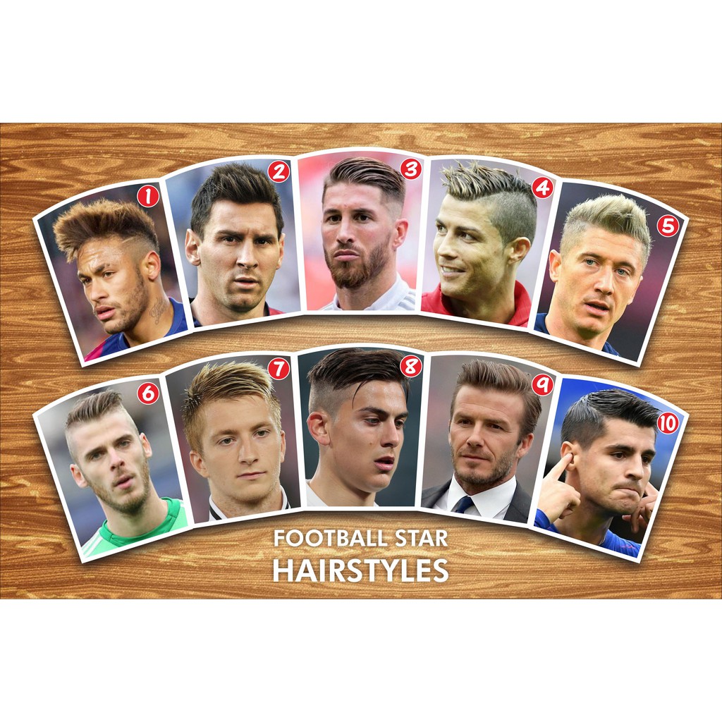  POSTER POTONG RAMBUT  ALA PEMAIN SEPAK BOLA Shopee Indonesia