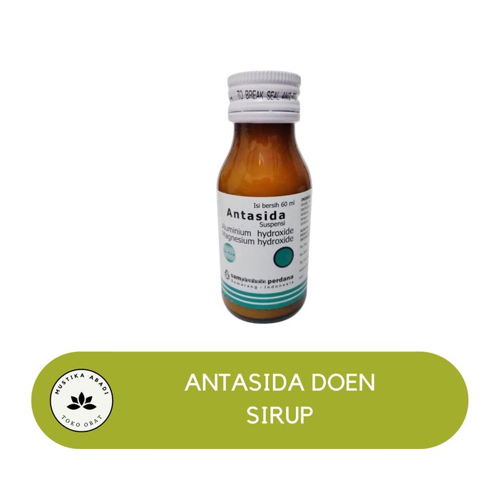 Antasida Doen Sirup Obat Lambung Maag Pencernaan 60ml