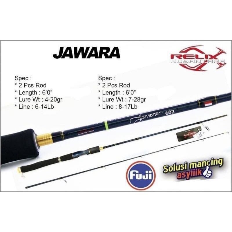 Joran Relix JAWARA ( Galatama) NEW 6'0 (180) 14lbs 17lbs 20lbs