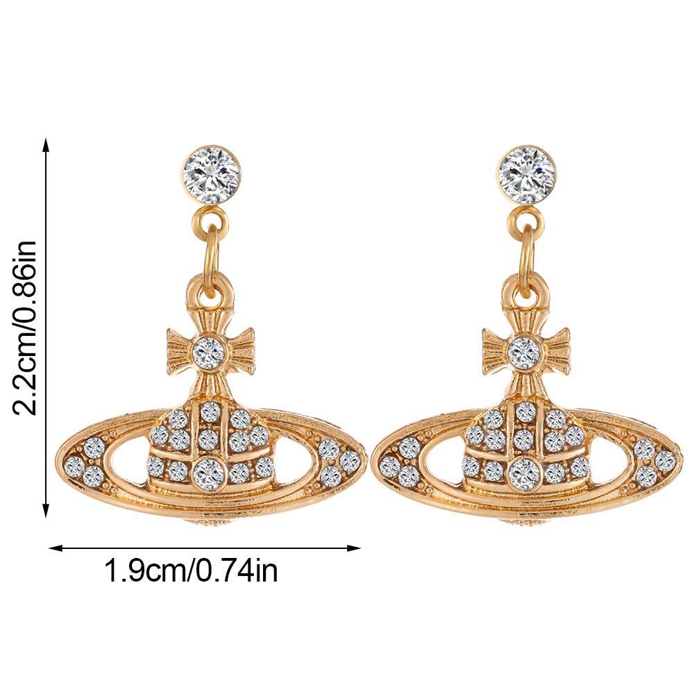 Anting LILY Gaya Baru Planet Decor Jewelry Ear Ring