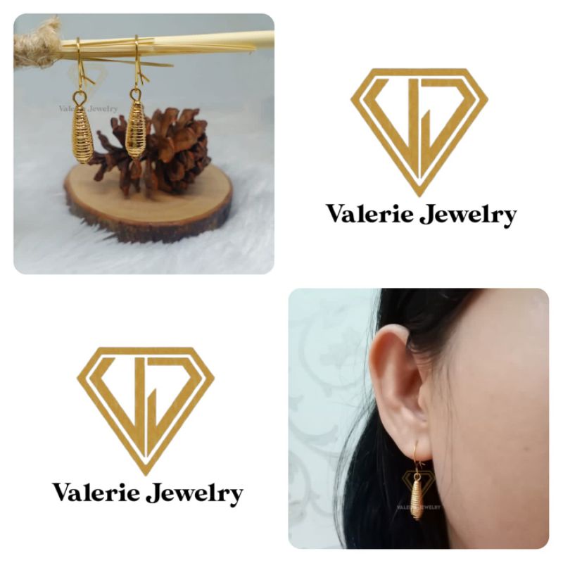 ANTING JURAI ANTING WANITA ANTING GIWANG GOLD