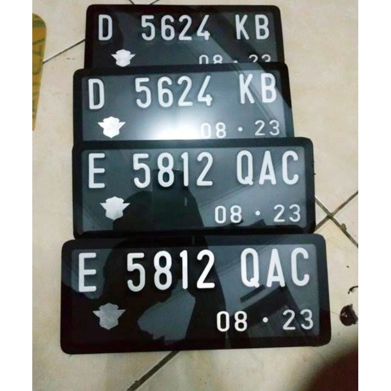 Harga Plat Nomor Cantik Motor 2021