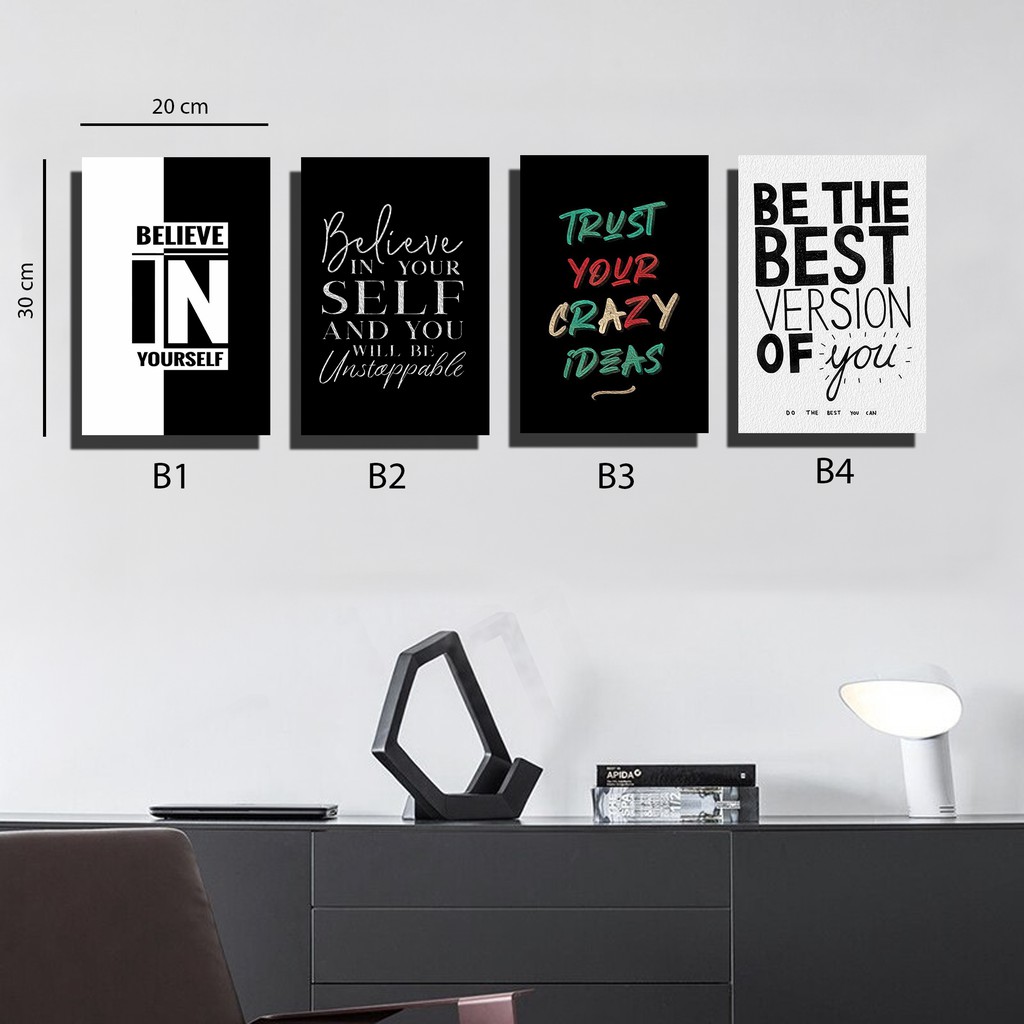 [Best Seller 3B] Dekorasi Dinding Kata Kata / Hiasan dinding kata kata / Hiasan Dinding