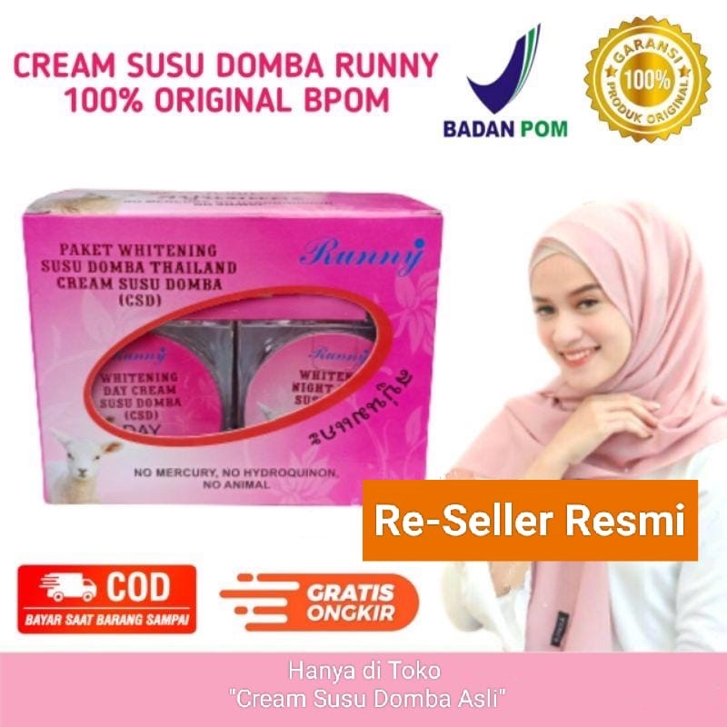 CREAM SUSU DOMBA ORIGINAL 100% BPOM / Cream Susu Domba Thailand / Cream CSD