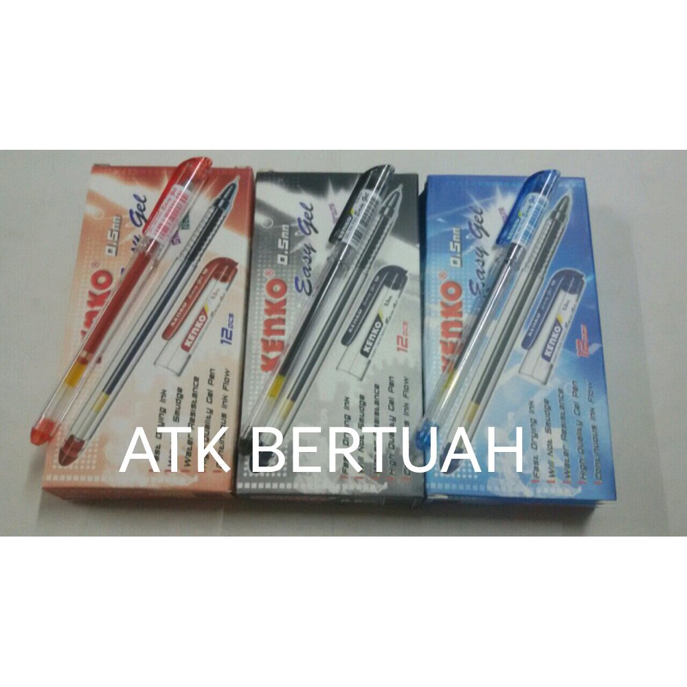 

Dijual PULPEN GEL KENKO EASY GEL Grosir Lebaran