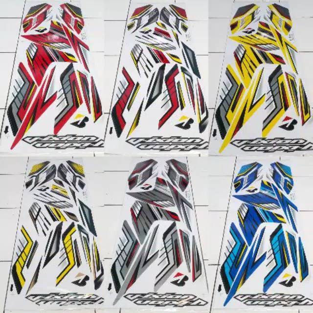 STRIPING/LIS VARIASI MOTOR NEW VIXION LIGHTING 2014