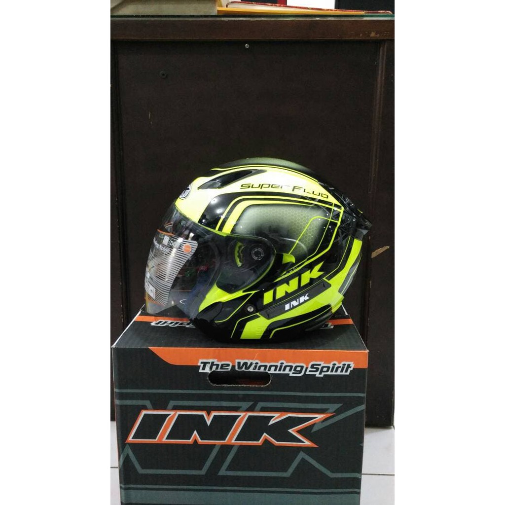 helm Ink Metro super fluo - Kuning