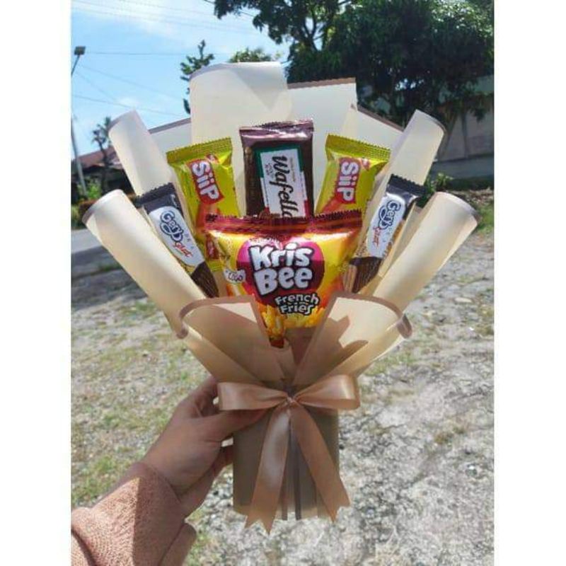 Buket snack mini murah