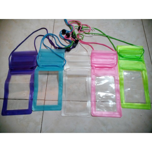 Waterproof Sarung HP Warna Murah Ukuran Large Maks 5,5inch