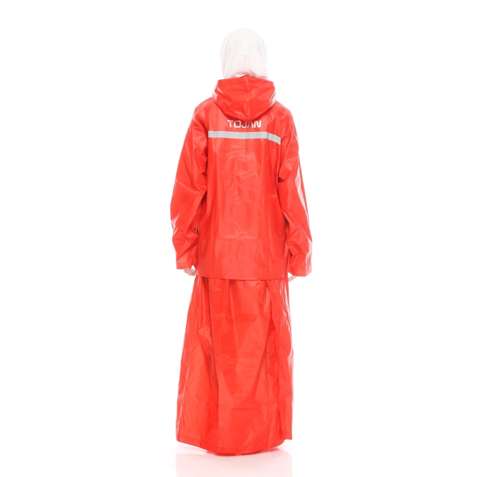 Jas Hujan Raincoat Rok Wanita Dewasa Anti Air Free Sepatu Hujan / jas hujan dewasa wanita / jas hujan wanita syar'i / jas ujan / jas hujan gamis muslimah / jas hujan wanita anti air / jas hujan wanita gamis / mantel hujan wanita / jas hujan wanita setelan