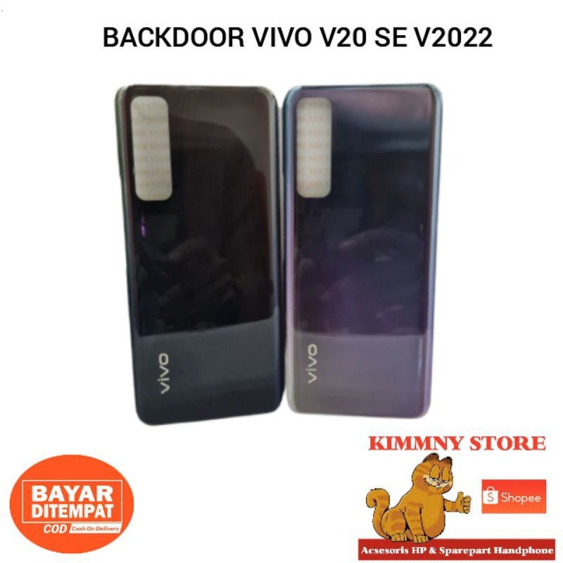 BACKDOOR BACKCOVER CASING TUTUP BELAKANG VIVO V20 SE V2022 ORIGINAL - KESING V20SE