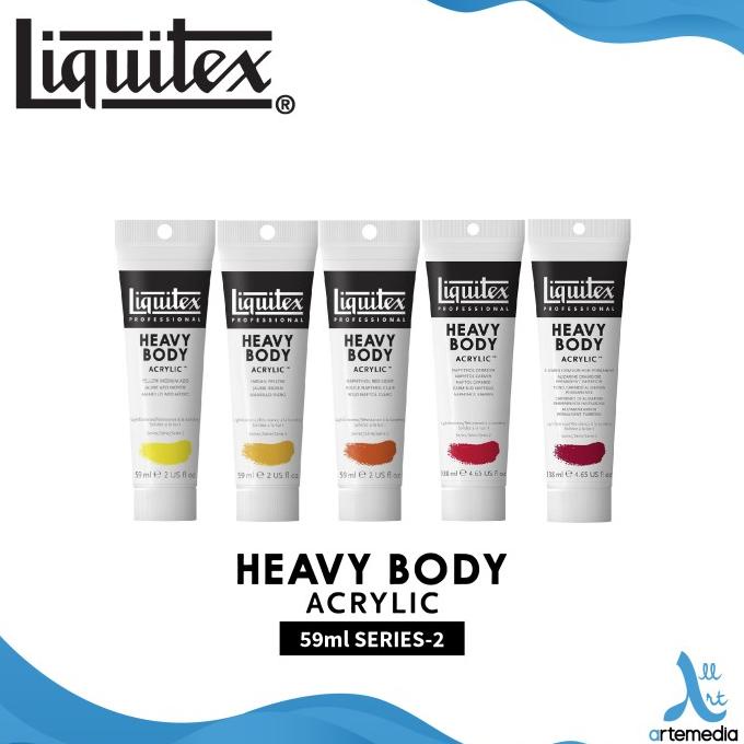 

Cat Akrilik Liquitex Heavy Body 59ml Series 2 Acrylic Color - 01/02 ---READY---