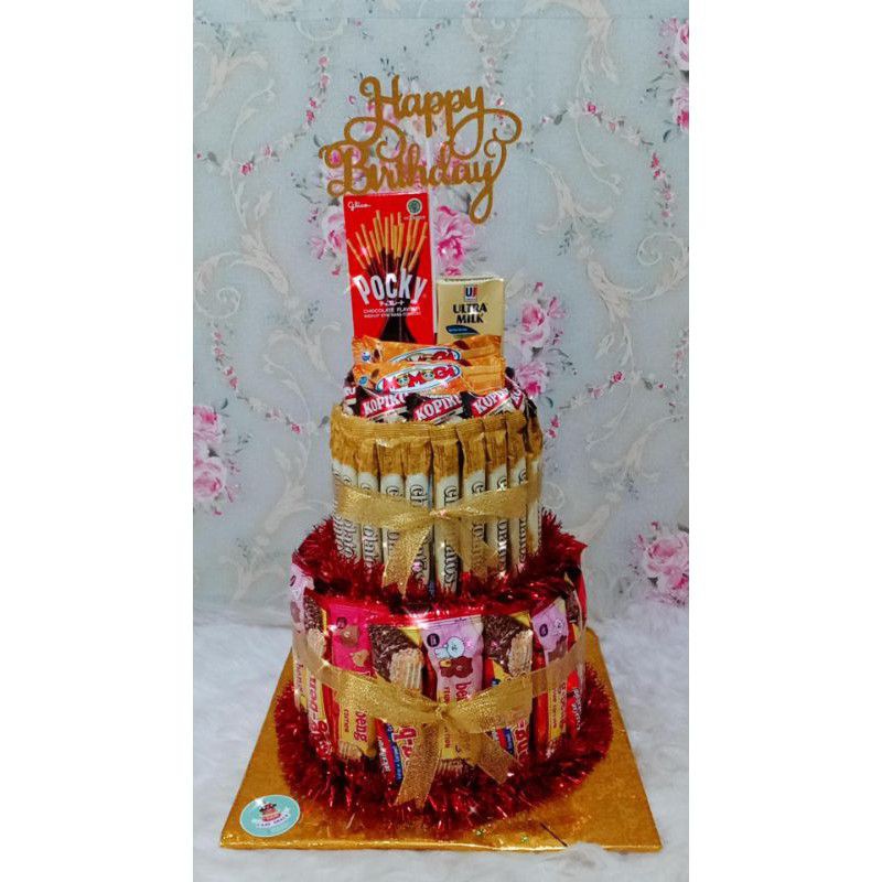 Kue Tart Snack / kue Ulang Tahun / Kue Tart / Hadiah Ulang Tahun