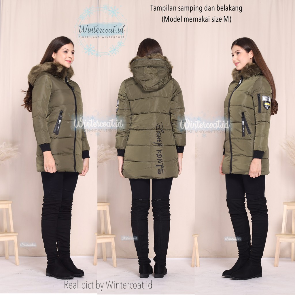 READY INDONESIA FIFI Winter coat women mantel hangat cewek wanita musim dingin jumbo big size