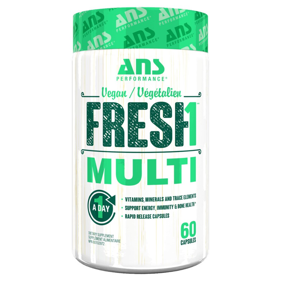 ANS Performance Vegan Fresh Multi 60 caps vitamin multivitamin 60caps