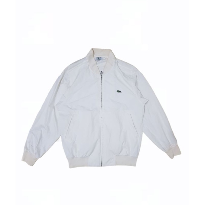 bomber varsity jacket lacoste vintage bekas second preloved