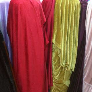  kain  beludru  stretch MH006 bahan velvet bludru grade A 