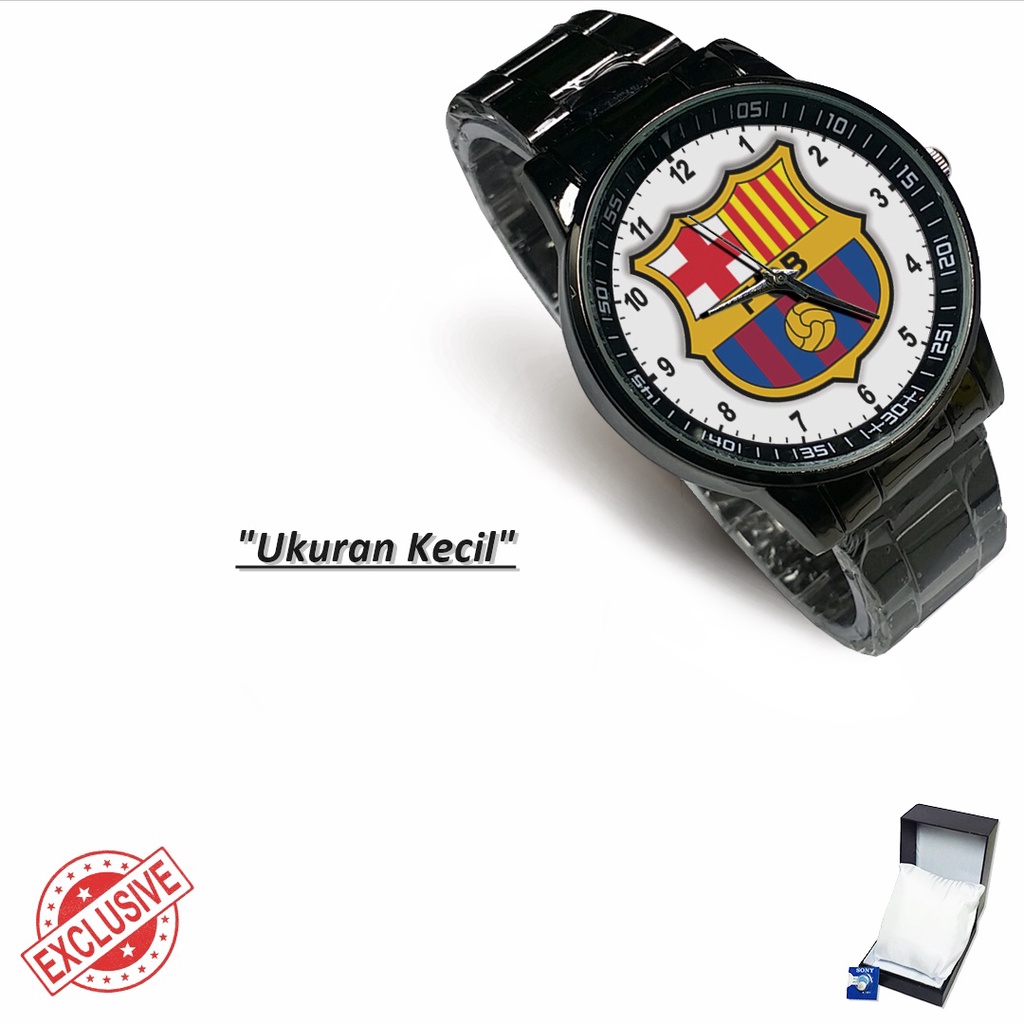 Jam Tangan Rantai Couple FC BARCELONA - 1 (Special)