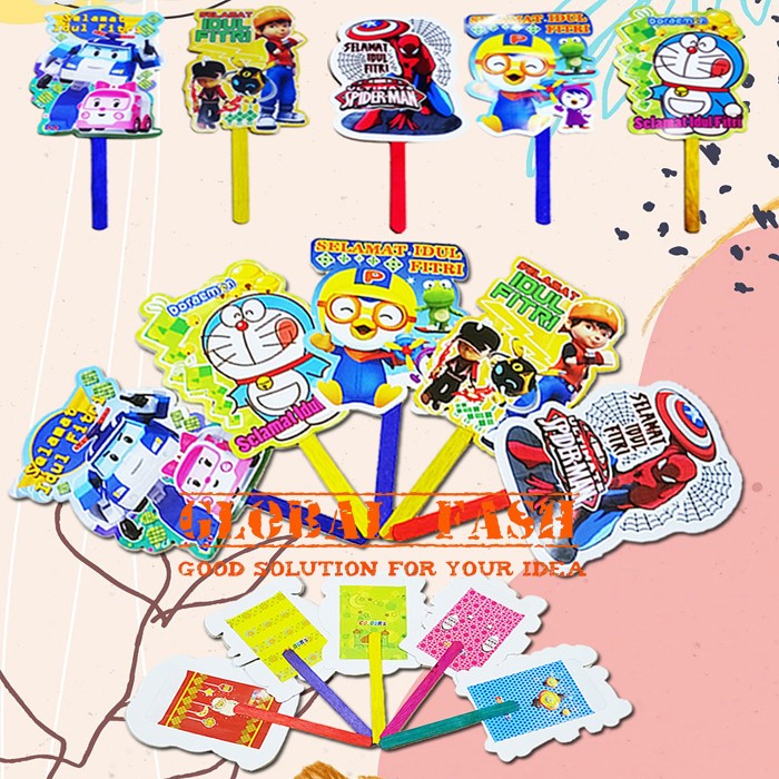 

Amplop lebaran idul fitri KIPAS / angpao idul fitri / amplop karakter