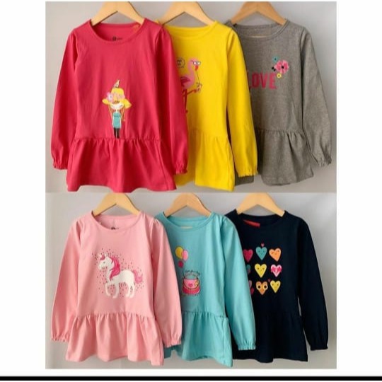 MINI DRES SMILE/ DRES ANAK  (1-5TAHUN)