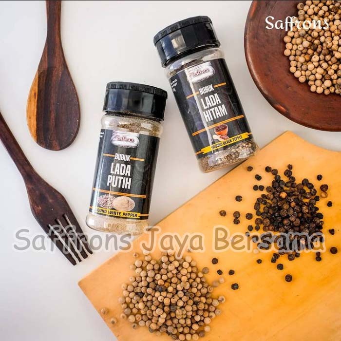 

Marhies- Merica / Lada Putih Bubuk Saffrons Premium Quality Bumbu Kemasan Box