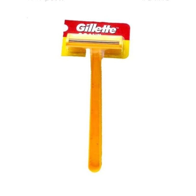 Silet cukur alat cukur kumis gold gillete kuning