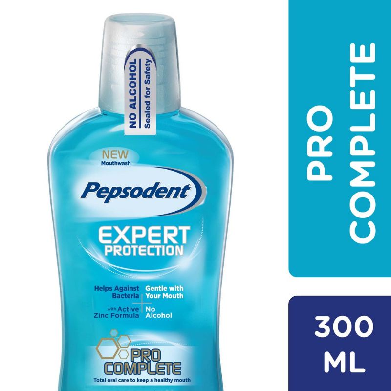Pepsodent Mouthwash Expert Protection Obat Kumur 300ml
