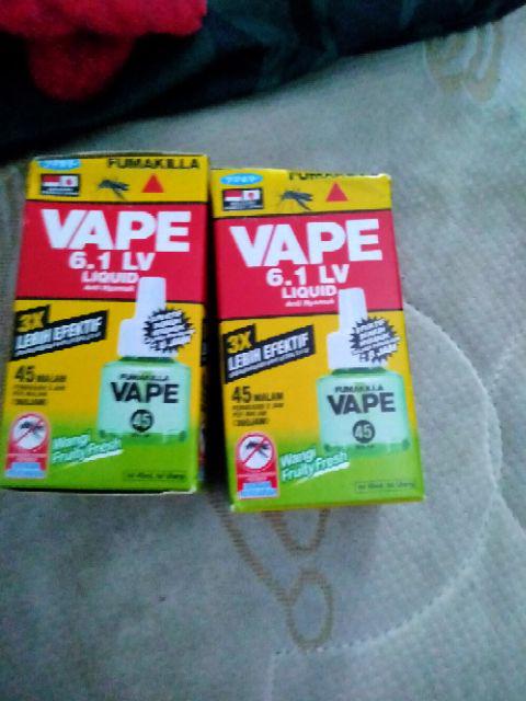 Obat Nyamuk Vape Refill 45 Days | Vape Fumakilla Nyamuk 45