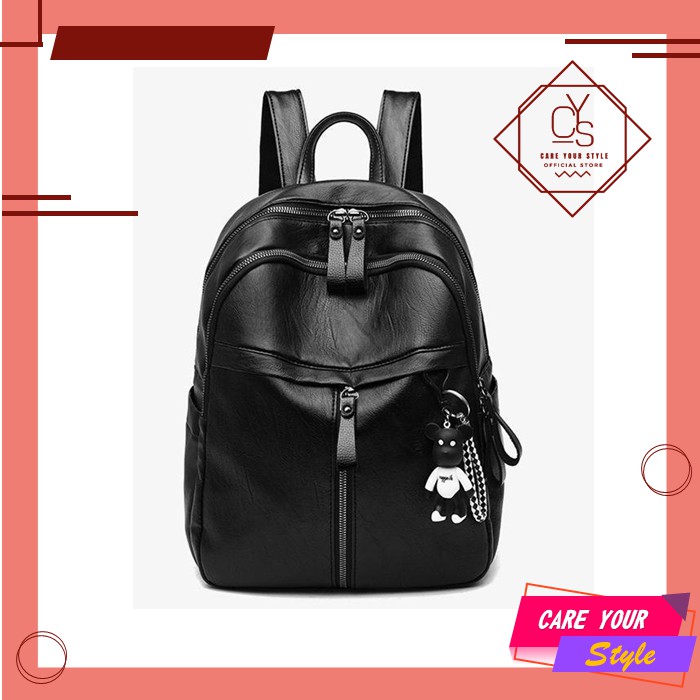 CYS Tas Ransel Wanita Backpack Micro Tas Ransel Fashion Wanita Korea Tas Ransel Kuliah Kerja Sekolah Anti Air T235