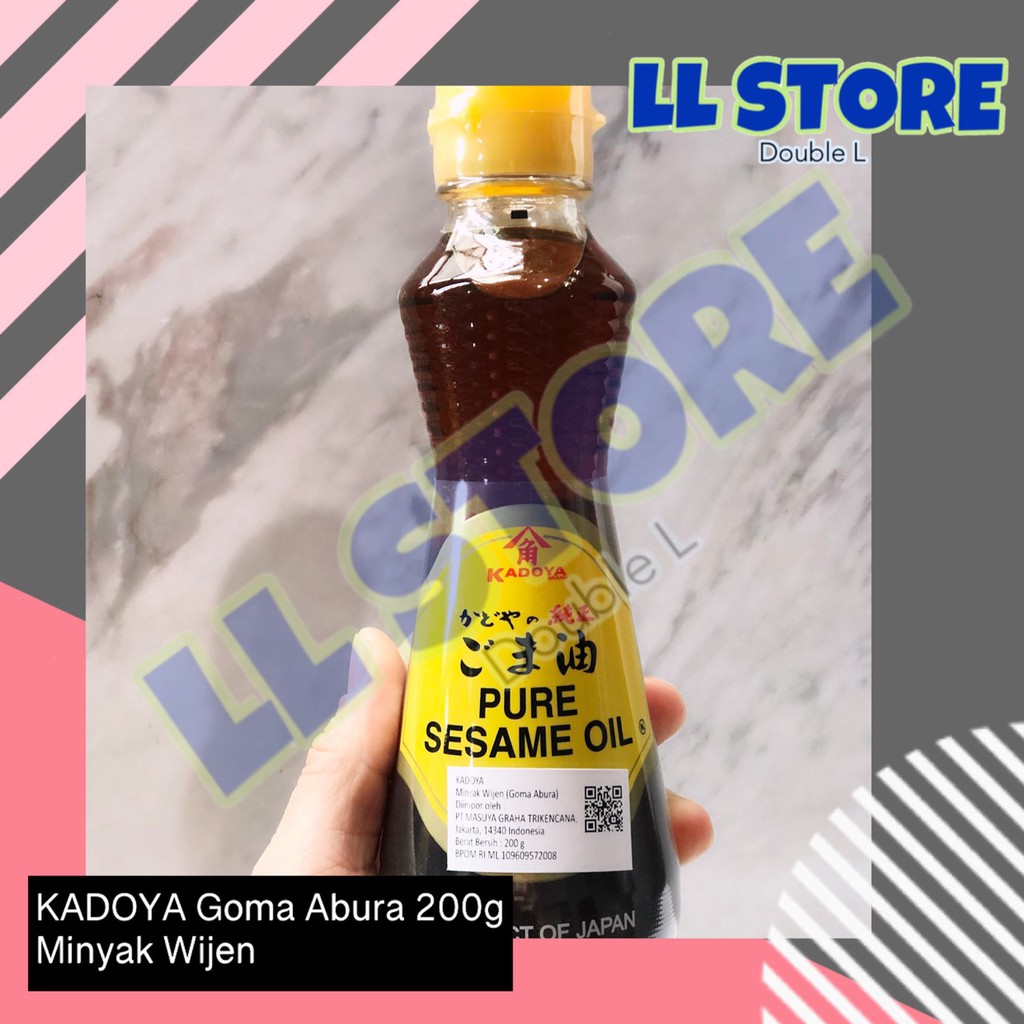 

KADOYA Goma Abura 200g Minyam Wijen Jepang