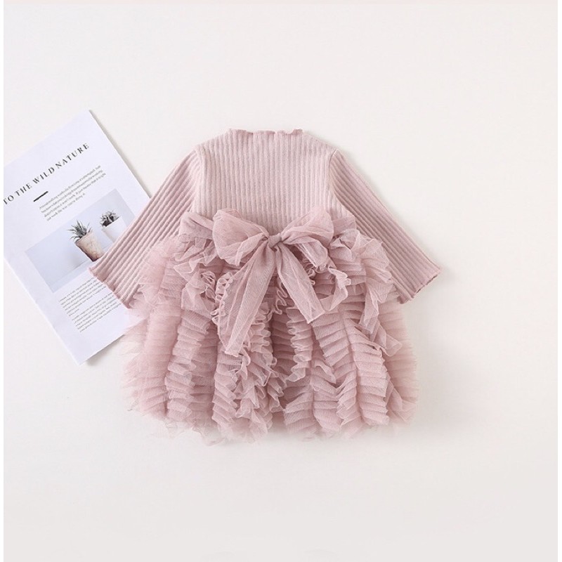 INCESSBABY Dress Korea Anak Perempuan Baju Dress Anak Gaun Bayi Dres Bayi Perempuan Import Dress Ana