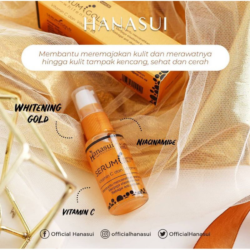 Hanasui Serum Whitening Gold (BPOM)