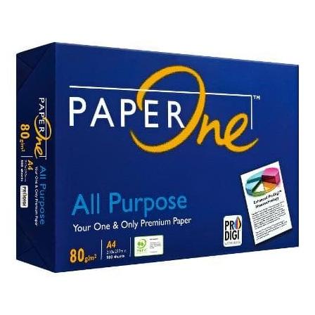 

Kertas HVS Paper One A4 - 80 gr Star Seller Termurah