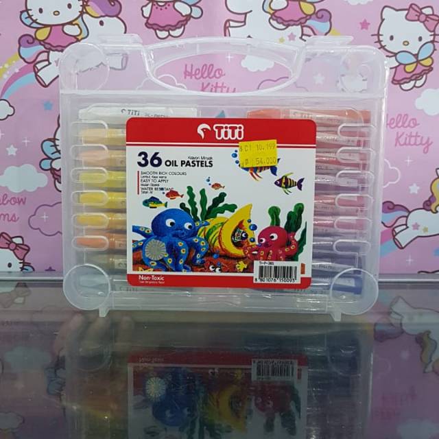 

Oil pastels crayon titi 36 warna