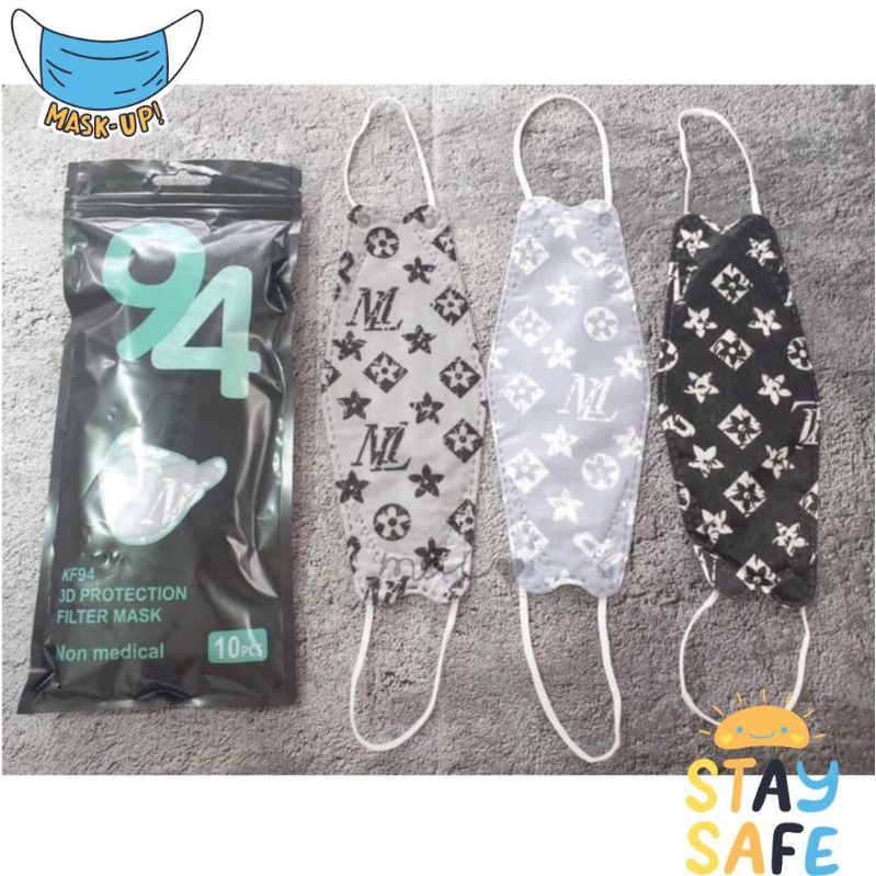 Masker KF94 motif LV isi 10pcs