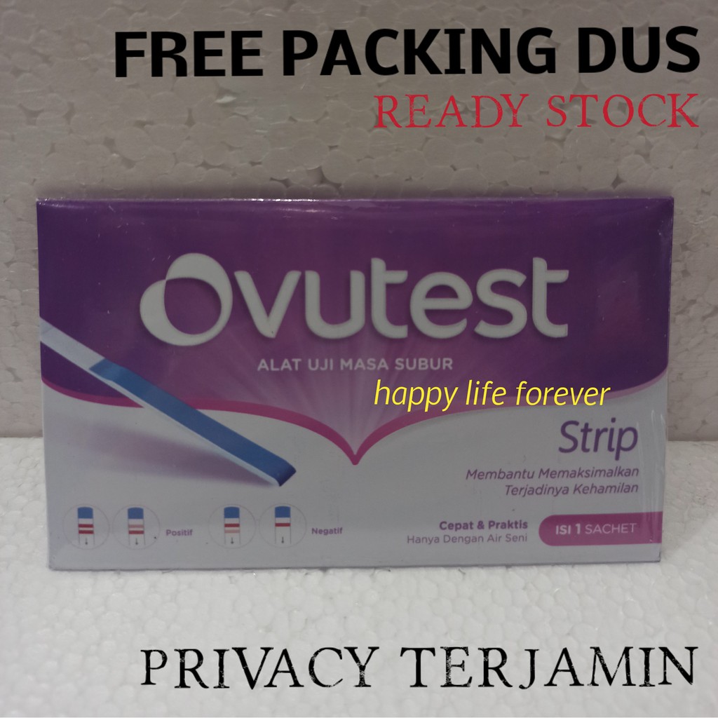 Alat Test Masa Subur Ovutest Strip - Alat Test Kesuburan