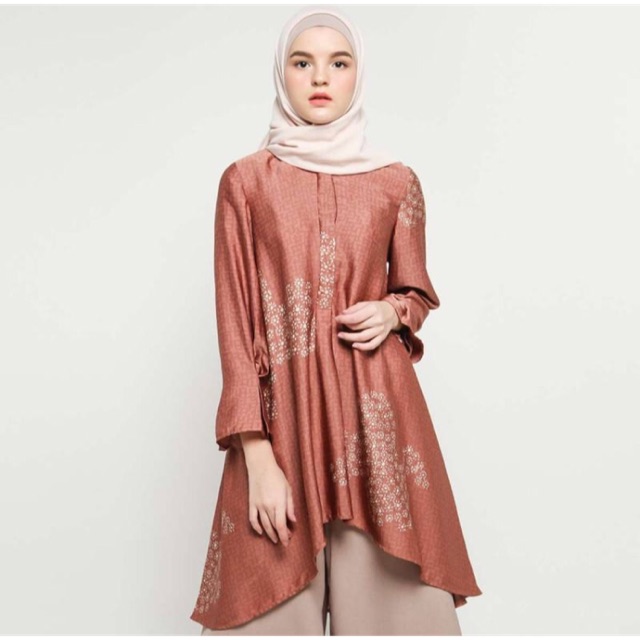 Yarra Abigail Tunik Rust - Kami Idea