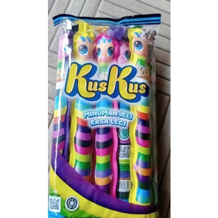 Kuskus minuman jeli rasa leci - 10 stick