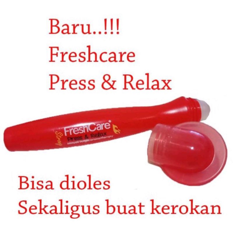 Fresh Care Press &amp; Relax Strong Mkp 10ml Termurah