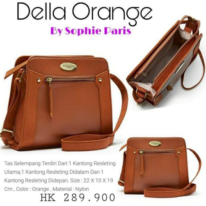 Tas Selempang DELLA ORANGE SOPHIE MARTIN